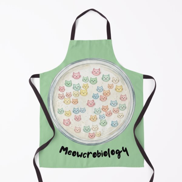 Item preview, Meowcrobiology, cat themed design, microbiology, microbiologist designed and sold by Girly-Universe.