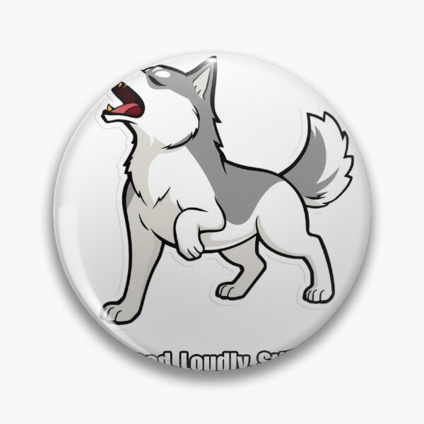 Item preview, Husky Sticker - Disagreed Loudly Still Going - Funny Siberian Husky Gift designed and sold by pawdrops.
