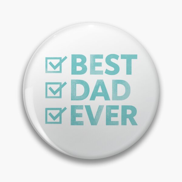 Item preview, Best Dad Ever with Teal Checkmarks  designed and sold by jeweleddesigns.