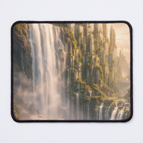 Item preview, Waterfall Sanctuary and Future Eco City designed and sold by Xthes.
