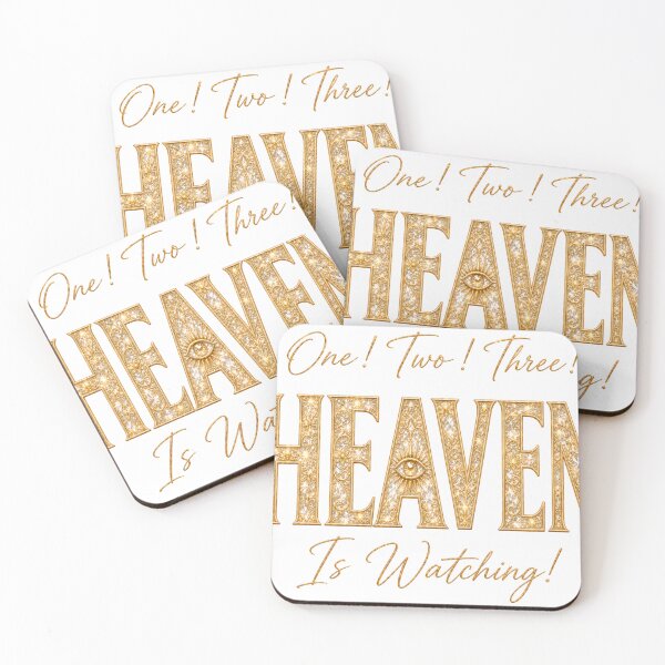 Item preview, One! Two! Three! Heaven Is Watching! designed and sold by HeyFajnaLinja.
