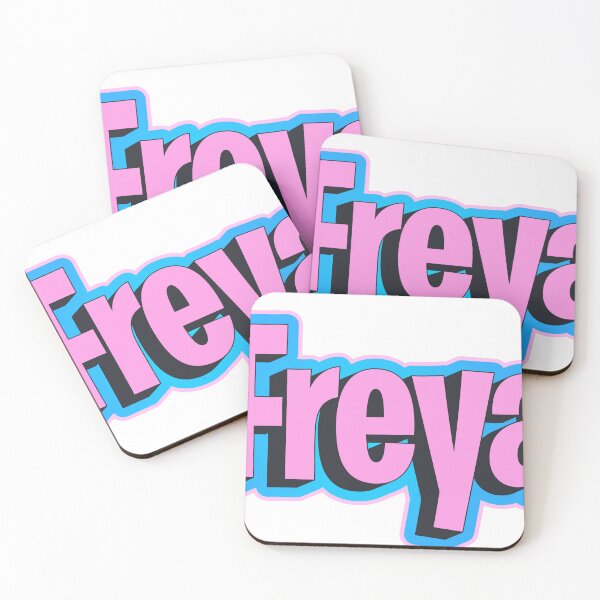 Item preview, Freya text designed and sold by Sticktle.