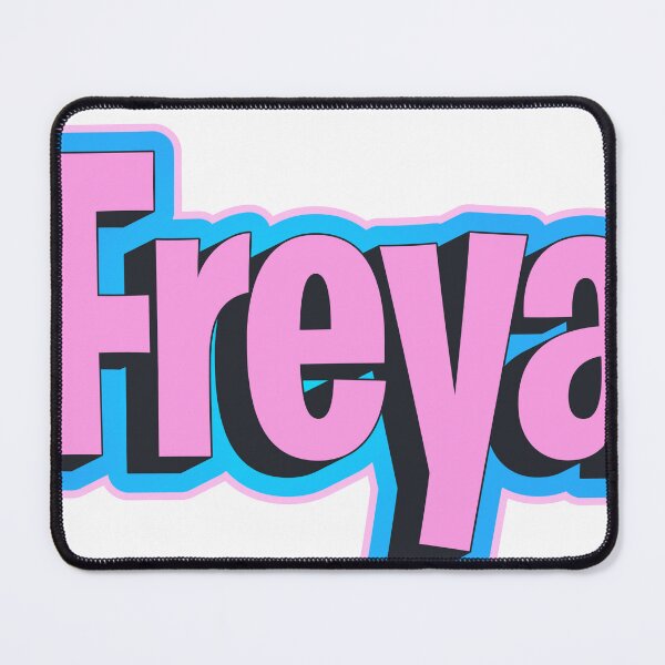 Item preview, Freya text designed and sold by Sticktle.