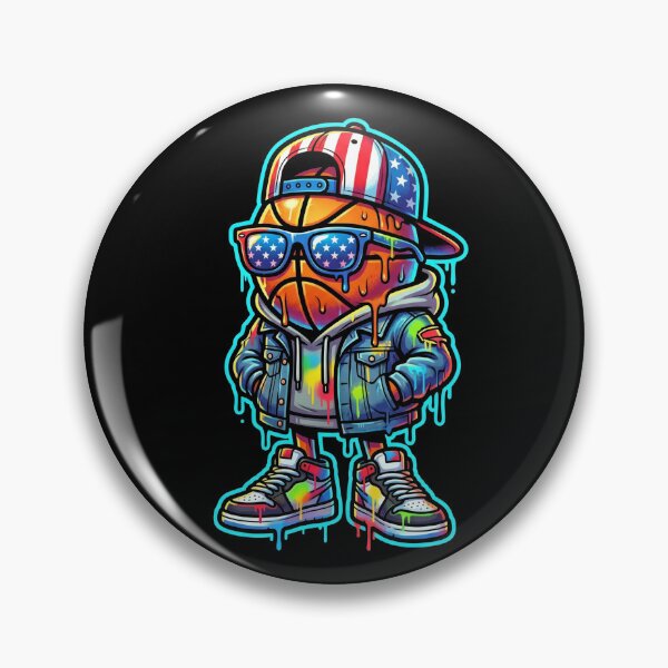Item preview, Drip Basketball Mascot Sneakerhead Graffiti Shirt designed and sold by TeNovaStudio.