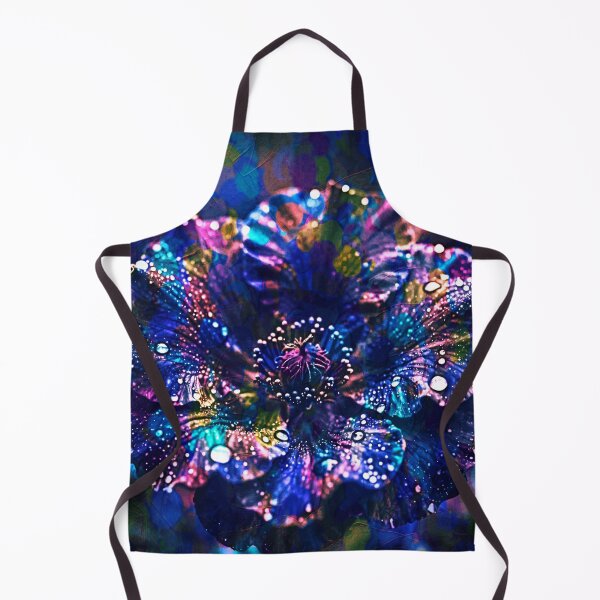 Item preview, Cosmic Neon Bloom - Ethereal Galactic Flora designed and sold by WitchyBotanicaArt.