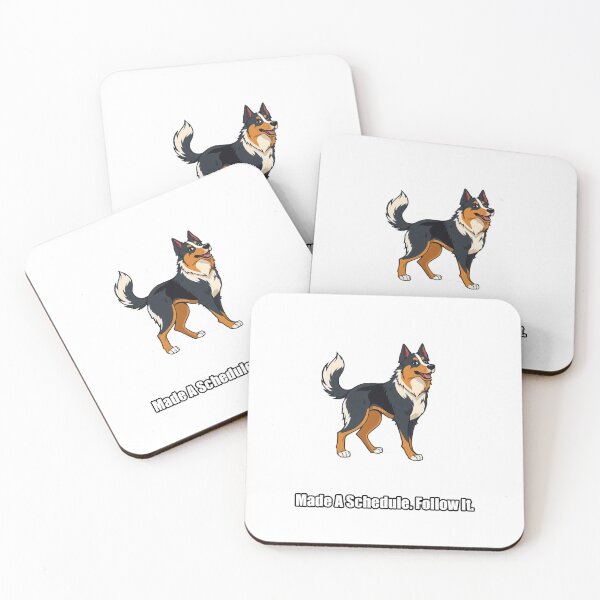 Item preview, Australian Shepherd Sticker - Made A Schedule Follow It - Funny Aussie Gift designed and sold by pawdrops.