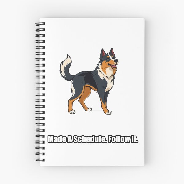 Item preview, Australian Shepherd Sticker - Made A Schedule Follow It - Funny Aussie Gift designed and sold by pawdrops.