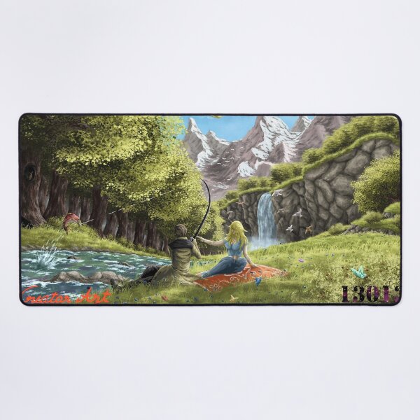 Item preview, Serene Fishing Day designed and sold by CreatorArt369.