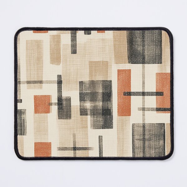 Item preview, Mid Century Abstract Plaid designed and sold by tonymagnerart.