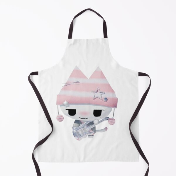 Item preview, Kawaii Emo Rockstar Cat with Guitar designed and sold by AesthinkArt.