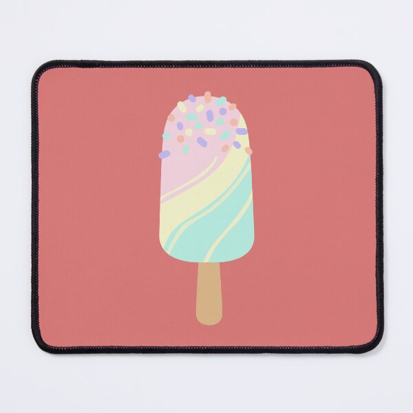 Item preview, Cute Pastel Rainbow Ice Cream Popsicle designed and sold by Nikola Dio.