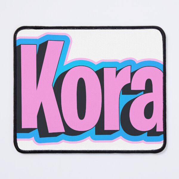 Item preview, Kora text designed and sold by Sticktle.