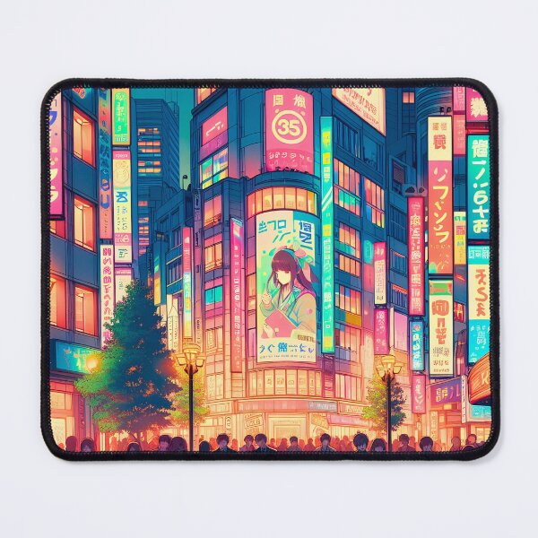 Item preview, Neon Dreams of Shibuya designed and sold by ZenGrooves.
