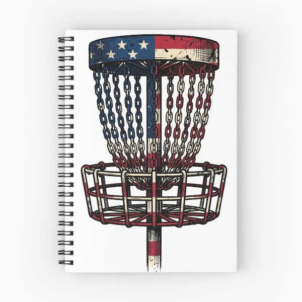 Item preview, Vintage American Flag Disc Golf Basket Shirt designed and sold by TeNovaStudio.