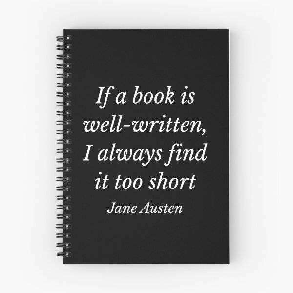 Item preview,  jane Austen quote designed and sold by VoiceForAnimals.