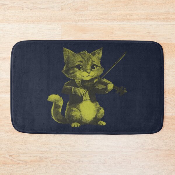 Item preview, Cat Plays Violin designed and sold by kinpirks.