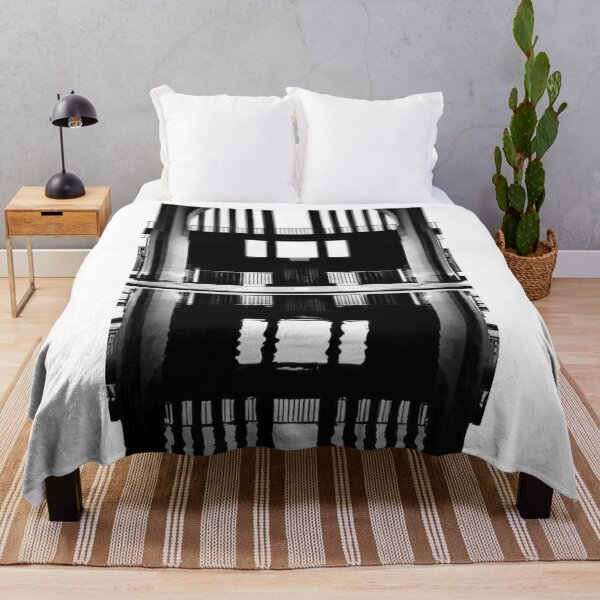 Item preview, Architecture - Abstract Black and White Composition, Monumental Symmetry and Reflection designed and sold by Reverso-Design.