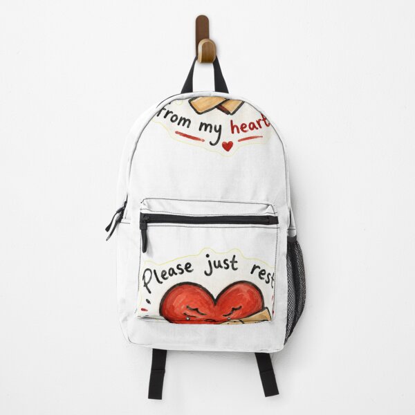 Item preview, Please Just Rest – Healing Heart Sticker designed and sold by Genzfirevibes.