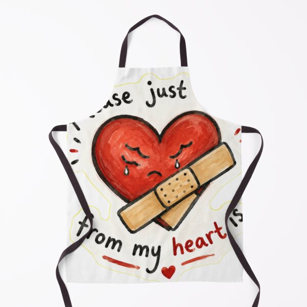 Item preview, Please Just Rest – Healing Heart Sticker designed and sold by Genzfirevibes.