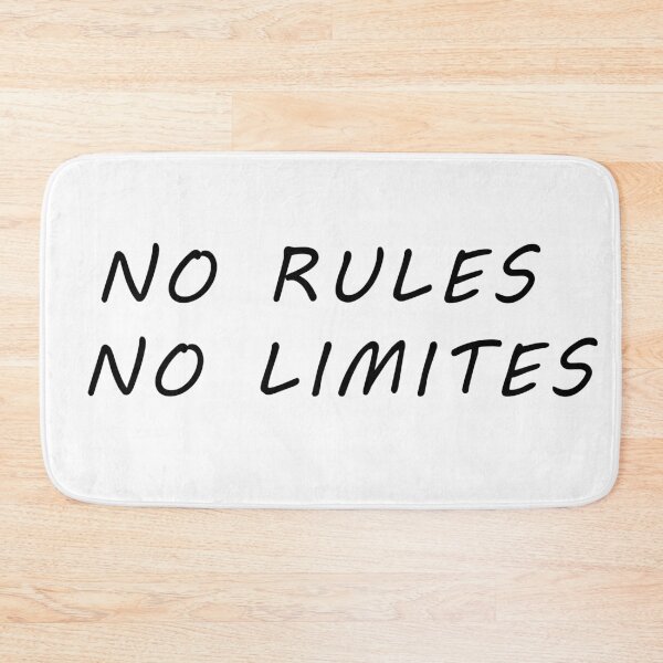 Item preview, No Rules No Limits - Bold Streetwear Motivational  designed and sold by BigBoyFunky.