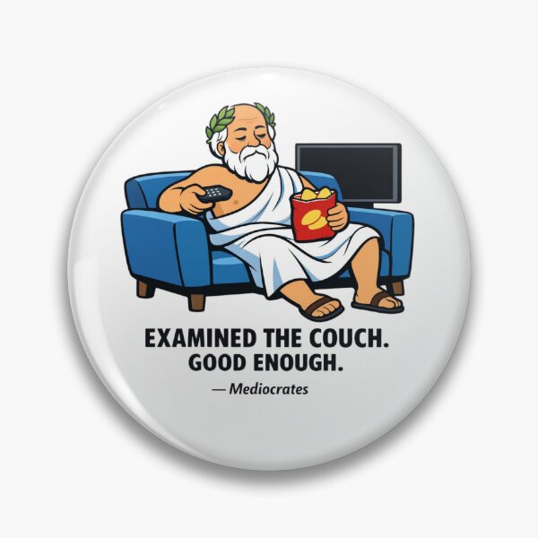 Item preview, Mediocrates Examined The Couch Good Enough designed and sold by Print Loft.