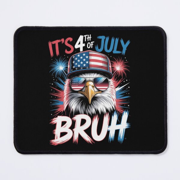 Item preview, Bruh 4th of July Boys Kids Fourth of July Bald Eagle designed and sold by ZACK ART.
