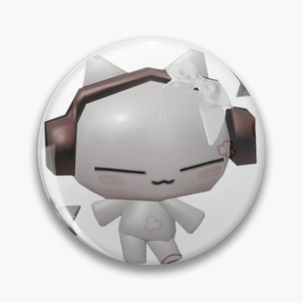Item preview, Kawaii Emo Cat Listening to Music designed and sold by AesthinkArt.