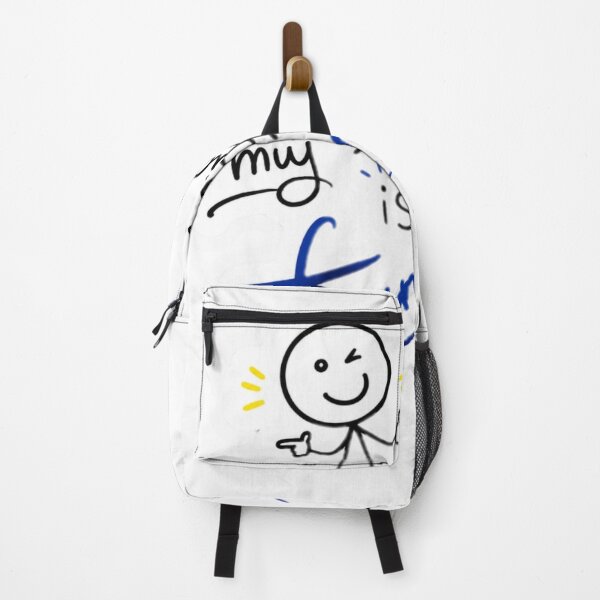 Item preview, My Friend Is Funny Sticker designed and sold by Genzfirevibes.