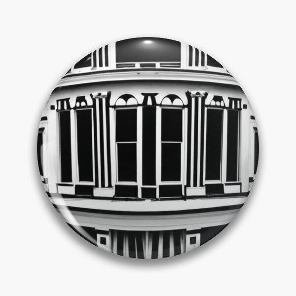 Item preview, Architecture - Art Deco Building Corner, Dramatic Black and White Light designed and sold by Reverso-Design.
