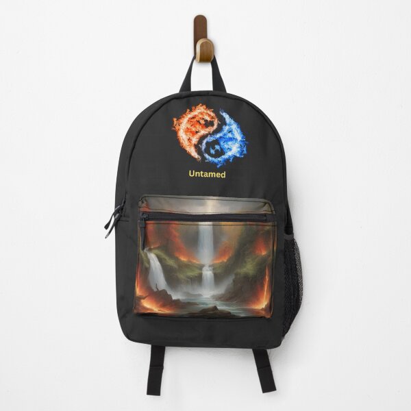 Item preview, Inferno Wilderness: Waterfall Amid Flames designed and sold by Prachodayat Artworks.