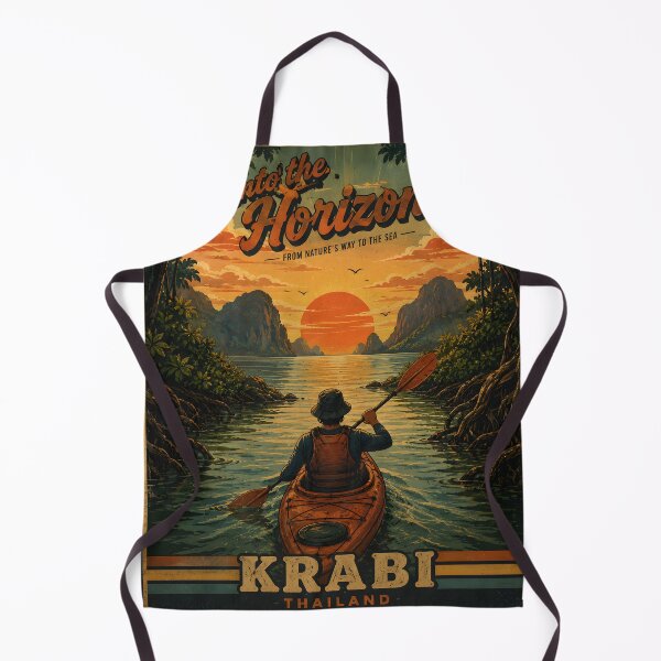 Item preview, krabi sunset kayak designed and sold by Arty Art.