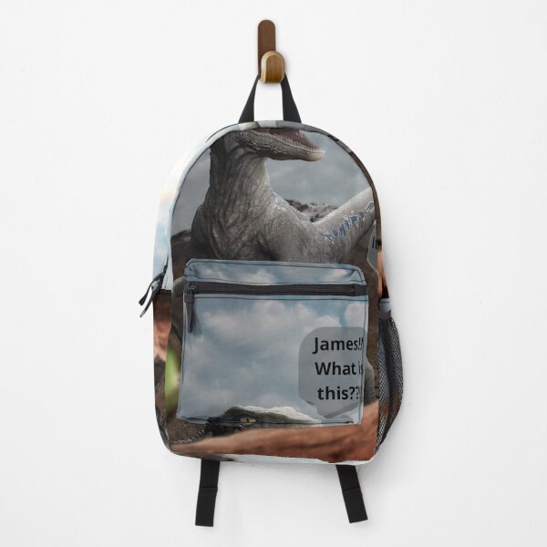 Item preview, "James!! What is this??!!" "It’s a Meteor!!! RUN!!!!!" designed and sold by Meteor Mercher Shop.