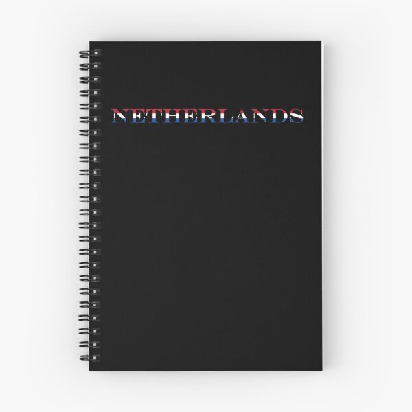 Item preview, Netherlands Country Name Typography Flag | Dutch Text Inside Flag Design designed and sold by NTGUILTY.