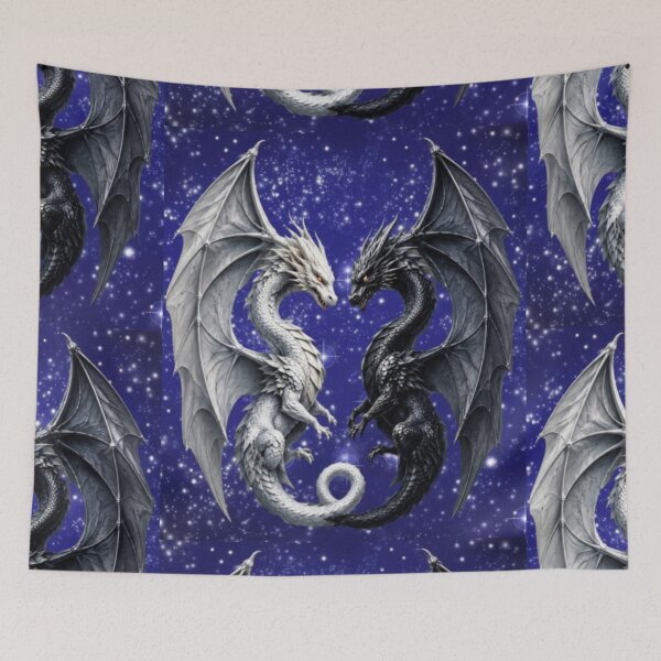 Item preview, yin yang dragon shirt designed and sold by IMOBILYARI.