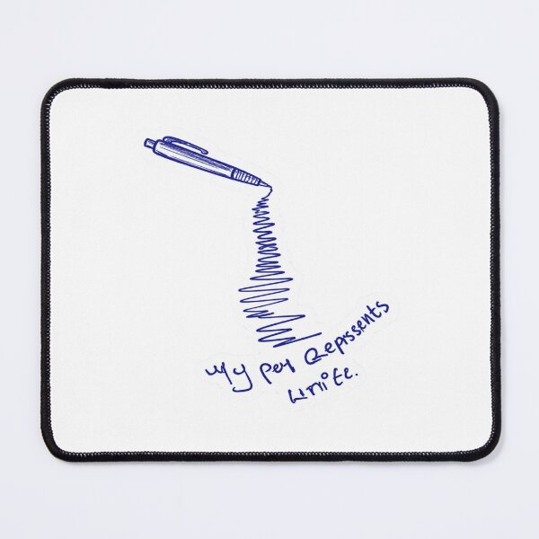 Item preview, Life Written by a Pen Sticker designed and sold by Genzfirevibes.