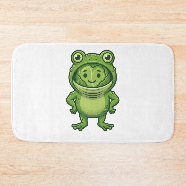 Item preview, FROGG — Cute Kawaii Frog Character Funny Food Art | Conditioned For Kindness designed and sold by monolithstudio.