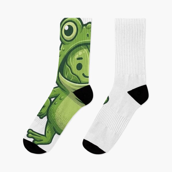 Item preview, FROGG — Cute Kawaii Frog Character Funny Food Art | Conditioned For Kindness designed and sold by monolithstudio.