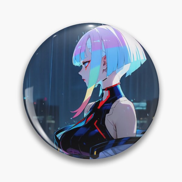 Item preview, Neon Silence – Retro Future Portrait designed and sold by PosterFuel.