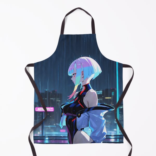 Item preview, Neon Silence – Retro Future Portrait designed and sold by PosterFuel.