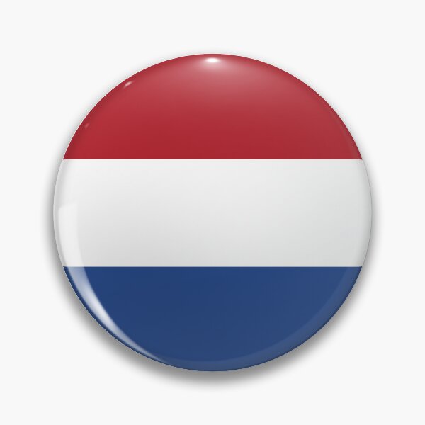 Item preview, Round Netherlands Flag Icon | Circular Dutch Flag Button Element designed and sold by NTGUILTY.