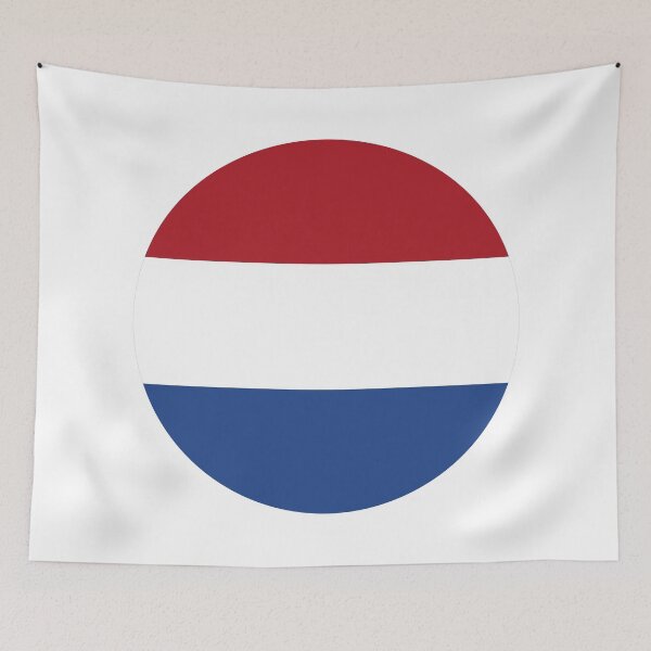 Item preview, Round Netherlands Flag Icon | Circular Dutch Flag Button Element designed and sold by NTGUILTY.