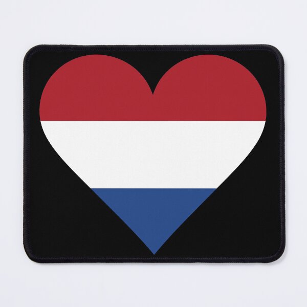 Item preview, Netherlands Heart Flag Graphic | I Love Holland Patriotic Symbol designed and sold by NTGUILTY.