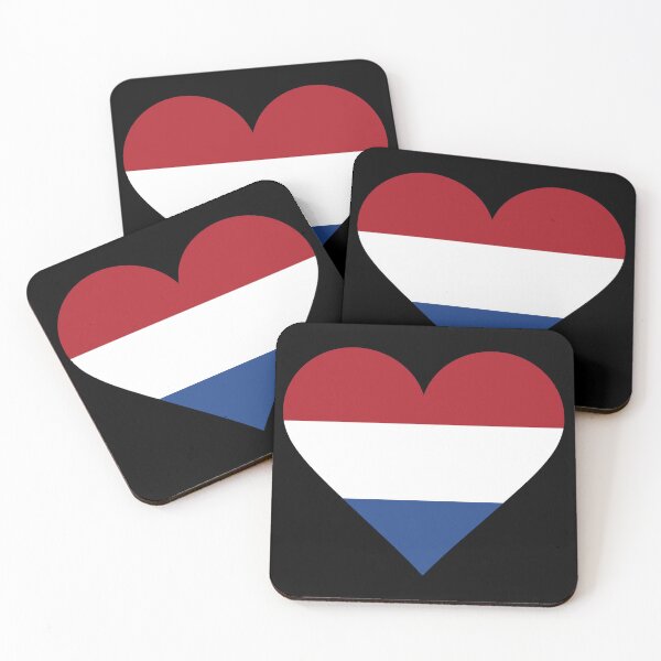 Item preview, Netherlands Heart Flag Graphic | I Love Holland Patriotic Symbol designed and sold by NTGUILTY.