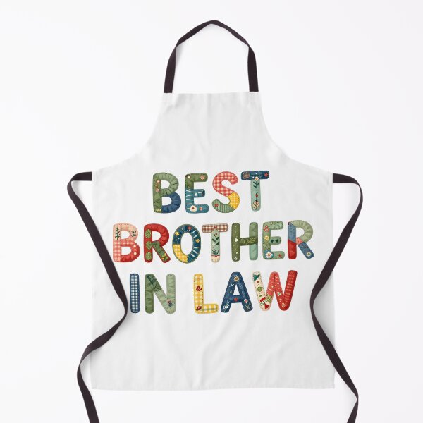 Item preview, BEST BROTHER-IN-LAW - IN COLORFUL FAUX LETTERING designed and sold by AlexOBrienArt.