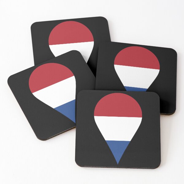 Item preview, Netherlands Flag Location Pin Map Marker | Dutch Destination GPS Icon designed and sold by NTGUILTY.