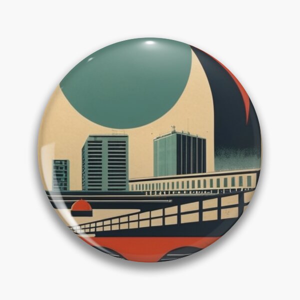 Artikelvorschau, Architecture - Art Deco Urban Landscape, Industrial Utopia of the 1920s entworfen und verkauft von Reverso-Design.