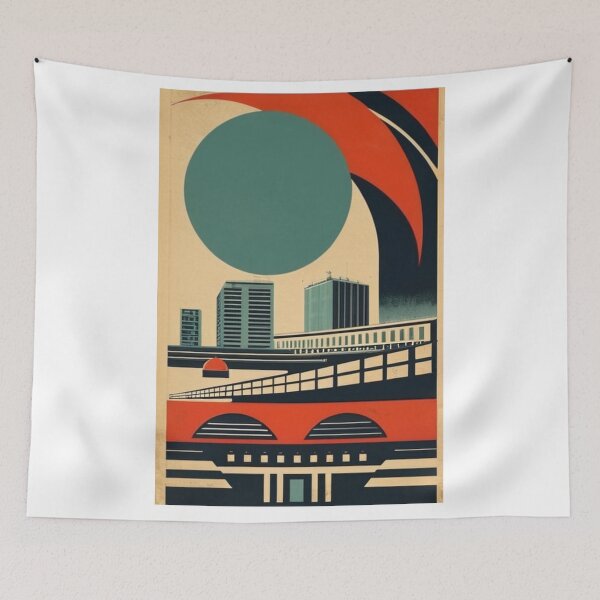 Item preview, Architecture - Art Deco Urban Landscape, Industrial Utopia of the 1920s designed and sold by Reverso-Design.