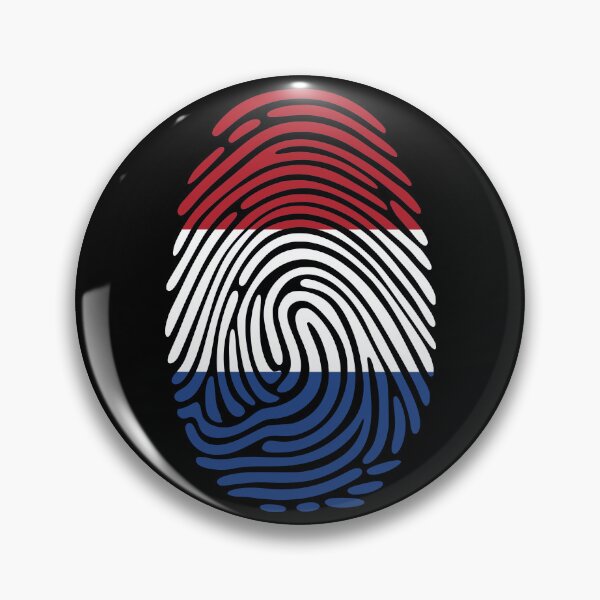 Item preview, Netherlands Flag Fingerprint Identity | Dutch DNA Heritage Graphic designed and sold by NTGUILTY.