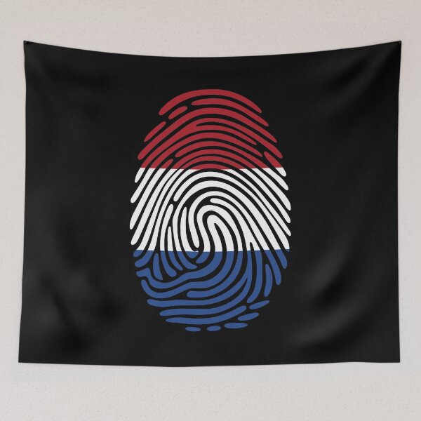 Item preview, Netherlands Flag Fingerprint Identity | Dutch DNA Heritage Graphic designed and sold by NTGUILTY.