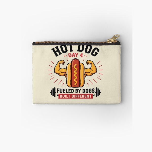 Item preview, hot dog day food humour designed and sold by  Mudikeys.